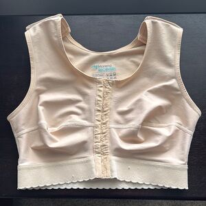 Marena Recovery Beige Post-Surgery Bra